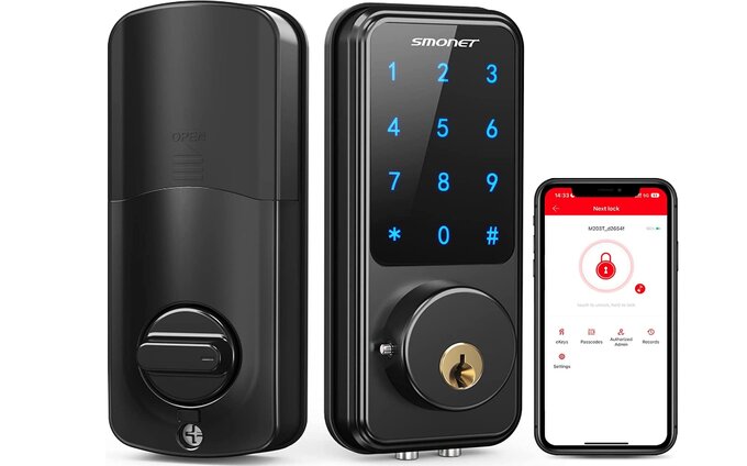 Smonet Touchscreen Keypad Deadbolt