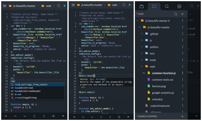Spck Code Editor & Git Client for Android