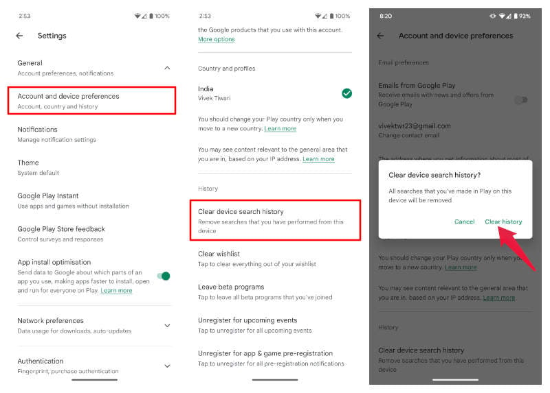 Clean Up Your Play Store: A Step-by-Step Guide to Delete Search History ...