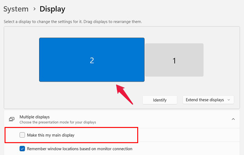 how to setup dual monitor with laptop