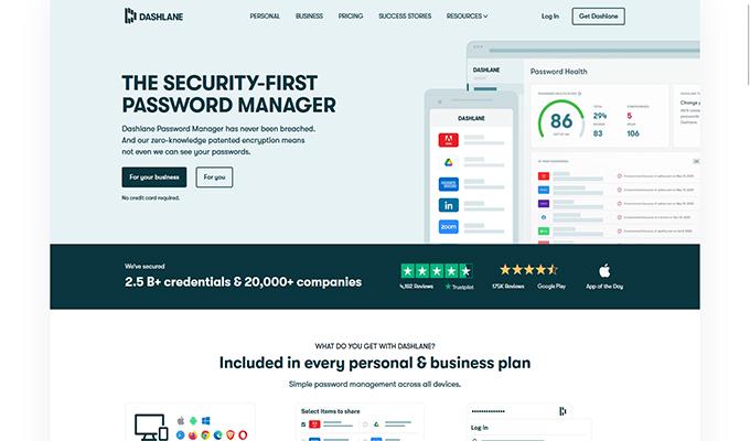 Dashlane Password Manager