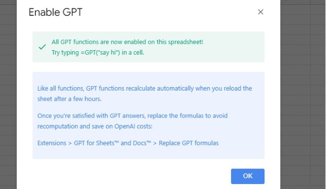 Boost Your Productivity  A Step by Step Guide to Using ChatGPT on Google Sheets and Docs - 12