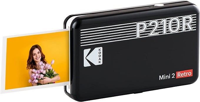 KODAK Mini 2 Retro 4PASS Portable Photo Printer 