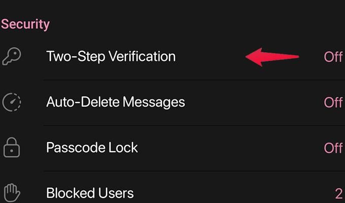 Two Step Verification