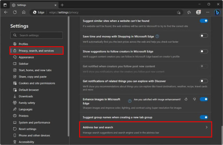Search with Freedom:How to Change Default Search Engine on Edge and ...