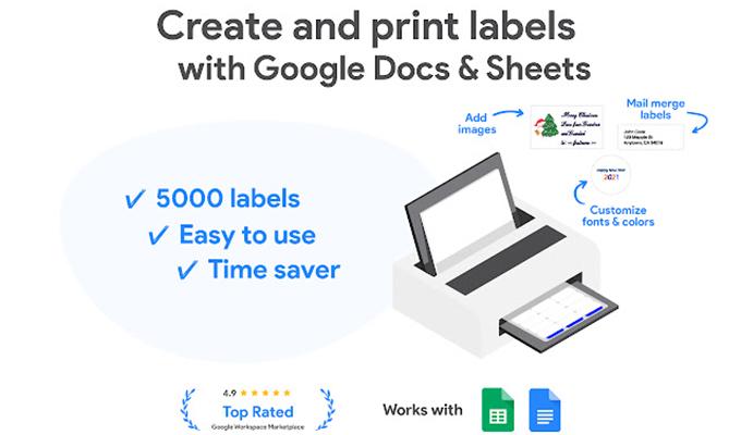 Create & Print Labels