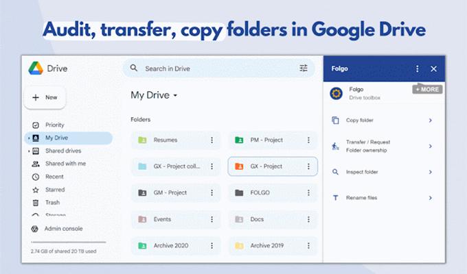 Folgo For Google Drive