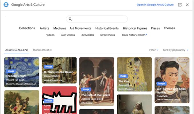 Google Arts and Culture