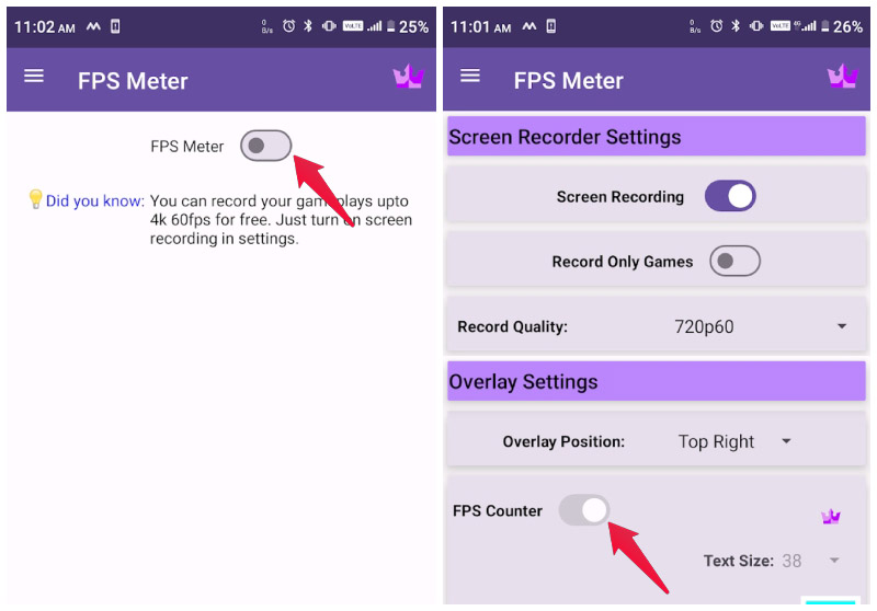 FPS meter on Android
