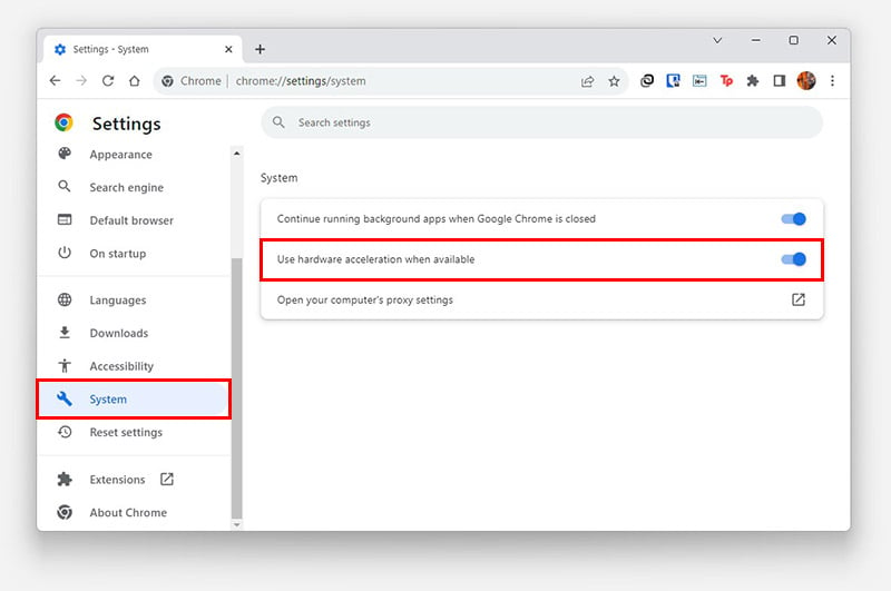 make chrome faster by enabling hardware acceleration
