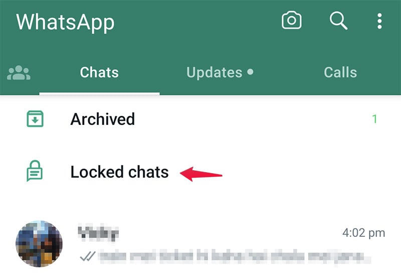 WhatsApp Chat Lock