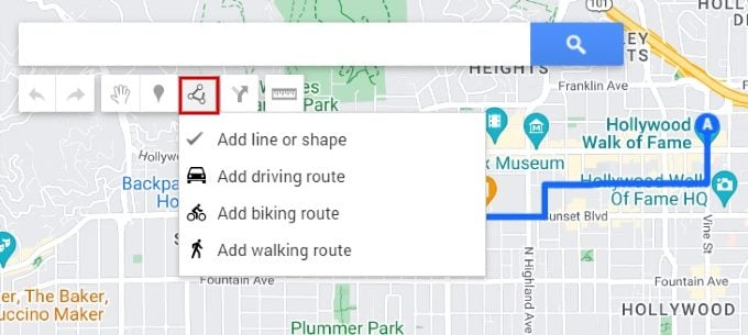 Add Routes Custom Google Map PC