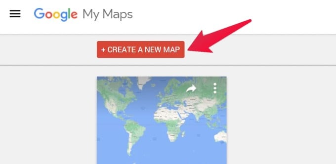 Create New Map on Google Map PC