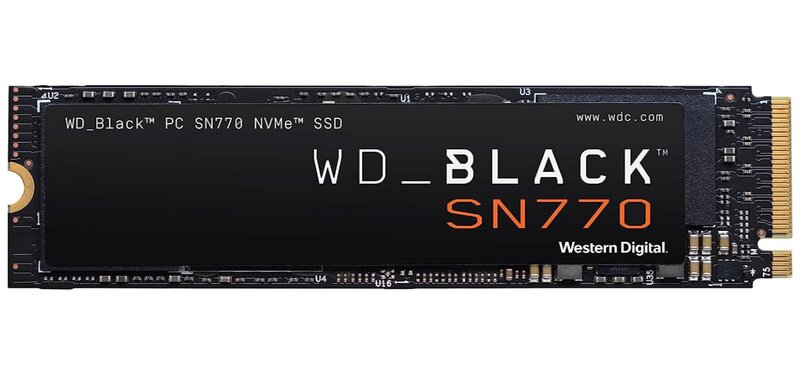 WD Black SN770 SSD NVMe