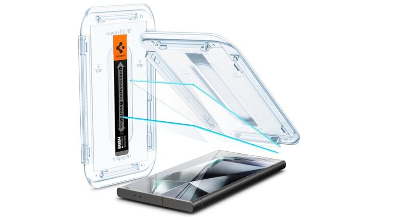Spigen Tempered Glass Screen Protector S24 Ultra
